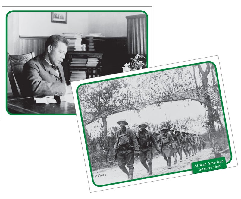 Edupress Reading Comprehension Social Studies Cards, Black History (EP63540) Medium - Image 2